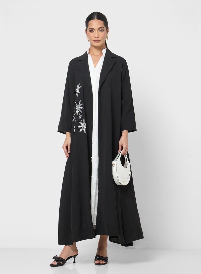 Khizana Emrbroidered Abaya - Image 1