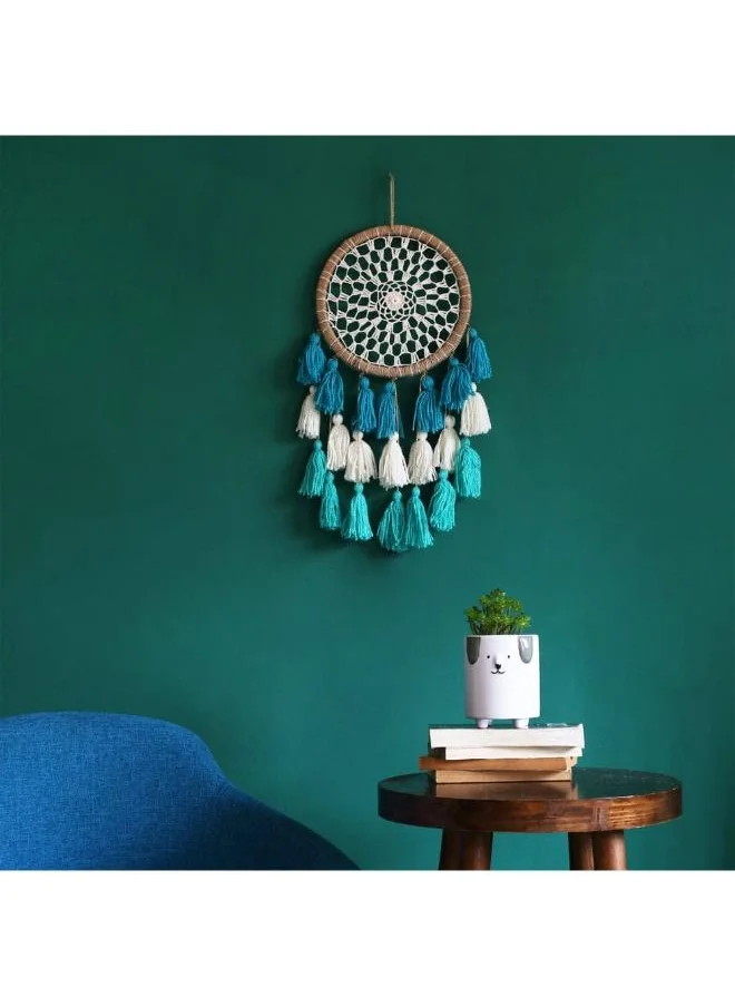 تشامباك Ombre Tassels Dream Catcher - Blue