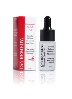 Dr.'s Remedy Dr.'s Remedy Therapeutic Caress Cuticle Oil, Nourishing Anti Fungal Treatment for All Nail Types  - Image 2