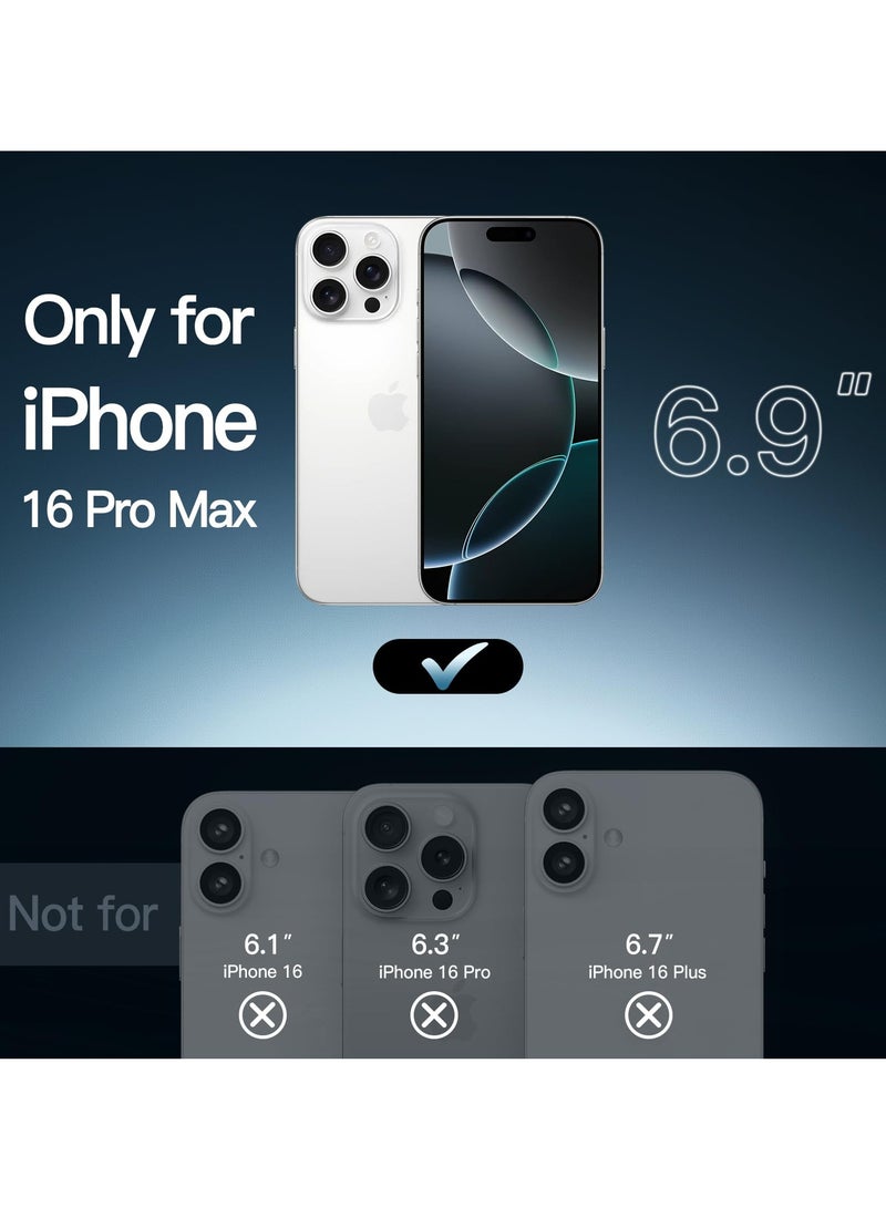 BORTONY iPhone 16 Pro Max Case Silicone Case Cover Durable and Anti Scratch Shockproof iPhone 16 Pro Max Cover 6.9 inch - Image 2