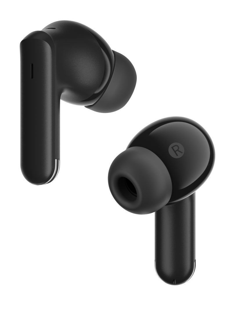 بلاك شارك سماعات أذن لاسلكية Black Shark T23 بتقنية بلوتوث 5.4، مزودة بخاصية إلغاء الضوضاء ENC، وبطارية تدوم حتى 40 ساعة مع علبة شحن، وتحكم ذكي باللمس، وتصميم مريح، لون أسود - Image 4