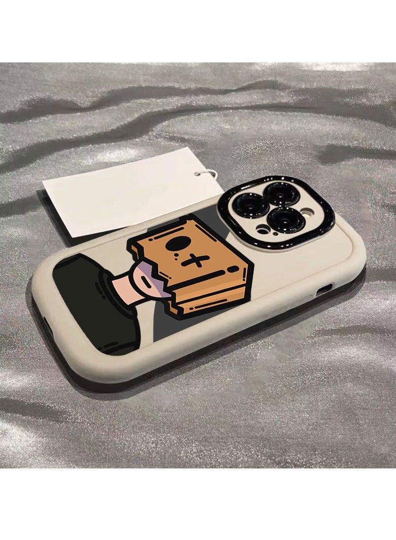 NIBEMINENT Box Boy Protective TPU Case Cover For iPhone 17 Pro Max, White