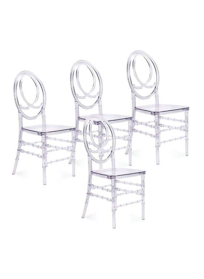 JILPHAR FURNITURE Jilphar Furniture Stackable Acrylic Chair JP1383  - Image 5