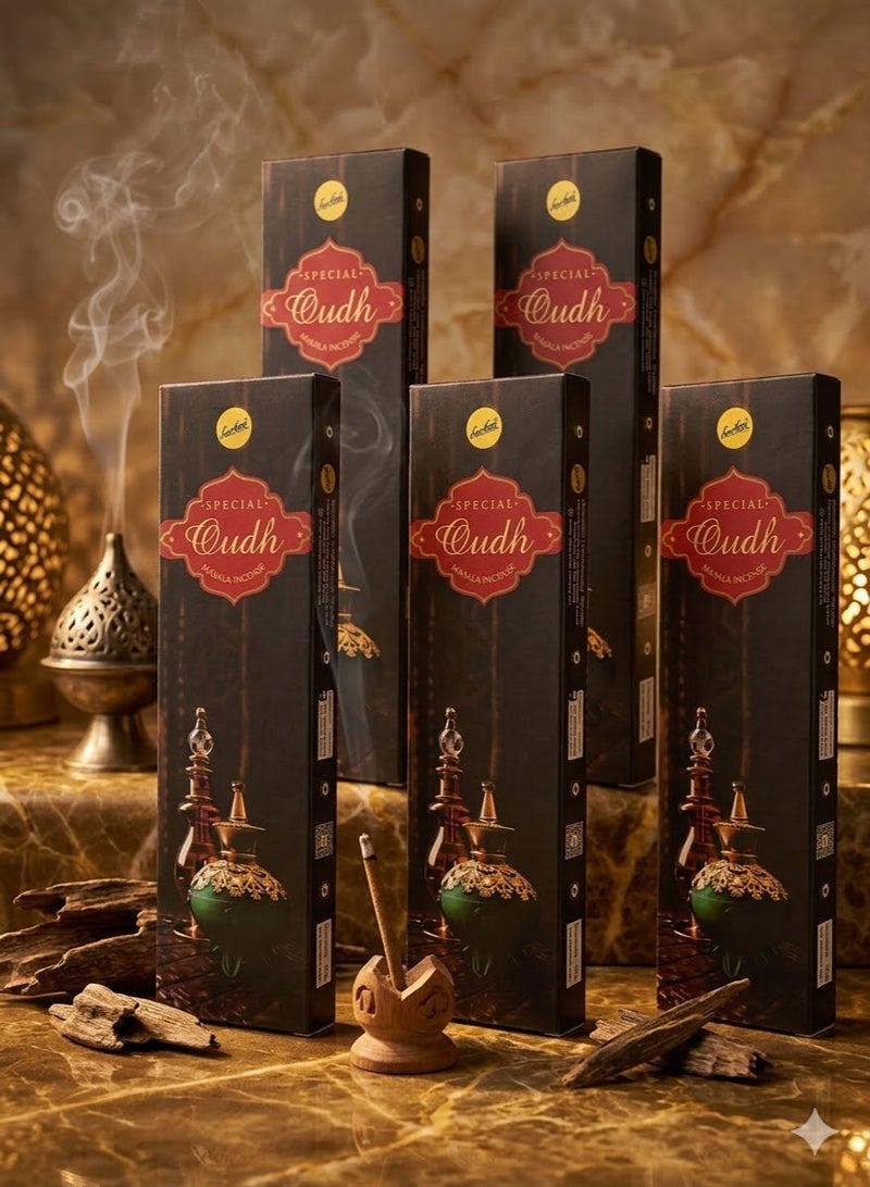 sree vani special oud masala incense pack of 5