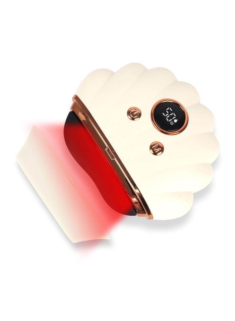 general Red Light Therapy Facial Massager, Electric Gua Sha Thermal Body Massage, Facial Skin Care Tools, Sculptors, Red LED Light Therapy Sticks, Anti-Aging, Reduce Wrinkles and Puffiness, Tighten the Neck - Image 1