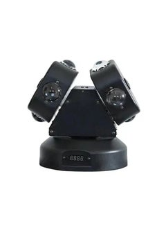 Light Party Stage Light With Laser 2 Sides Round Moving  LED Light 8*10W Rainbow Spotlight  - Image 2