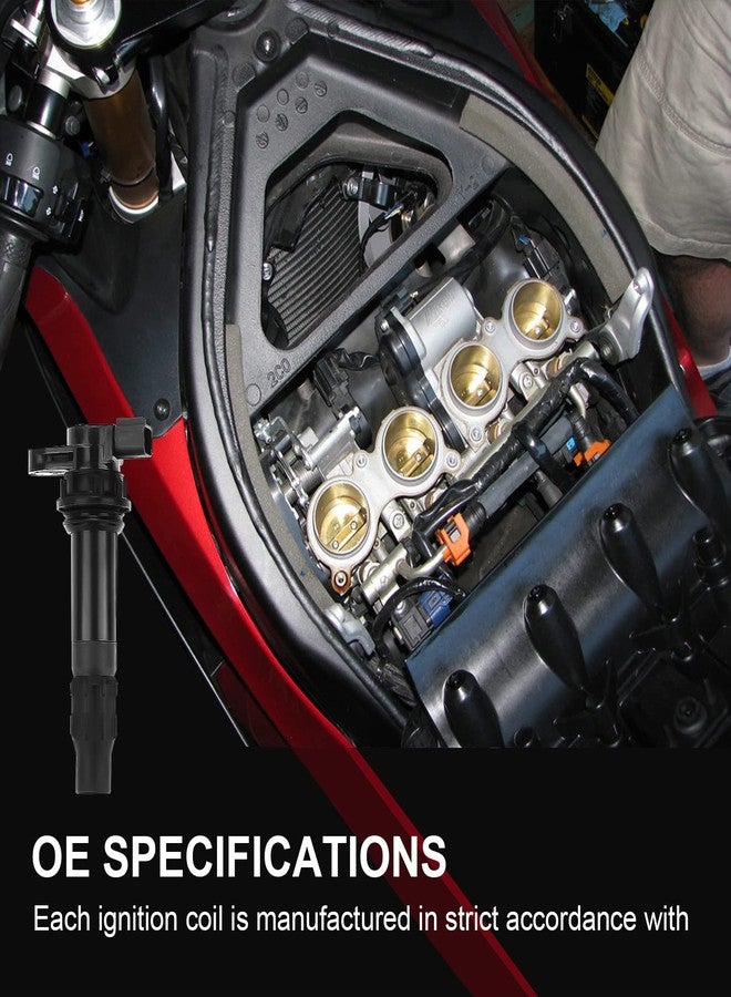 MINSTAR Ignition Coil ASSY For Yamaha VX1100 WaveRunner, SRT1000 /SRT1100 /SXT1100 AR230/SX230 /SR230 /232, FX1000/ FX1100/ FAT1100 /FRT1100 212X/212SS, LAT1100 AR210/SX210 - Image 2