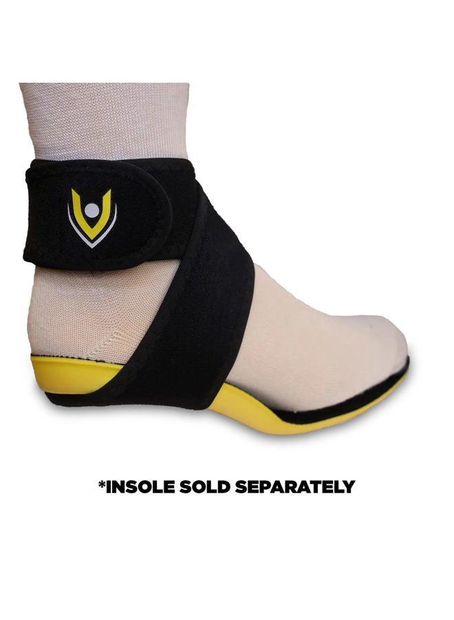 VKTRY VK Boost – Pair of Adjustable Performance Insole Accessories for Improved Energy Return, Improved Athletic Efficiency and Ankle Support and Stability – Booster Strap Insoles, Medium - Image 2