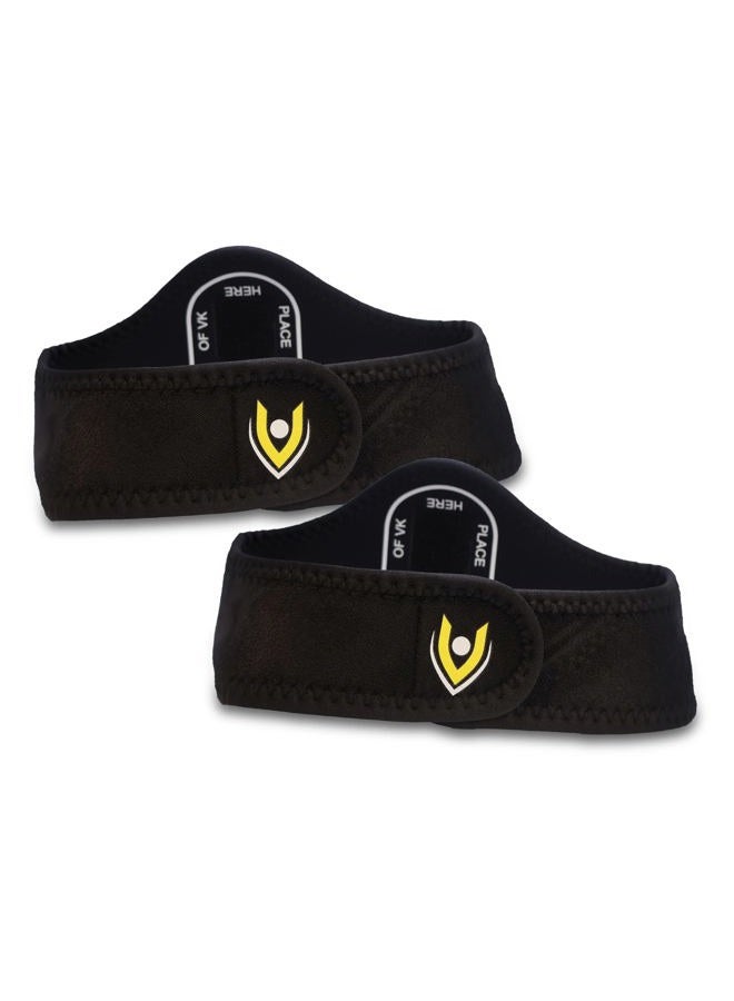 VKTRY VK Boost – Pair of Adjustable Performance Insole Accessories for Improved Energy Return, Improved Athletic Efficiency and Ankle Support and Stability – Booster Strap Insoles, Medium - Image 1