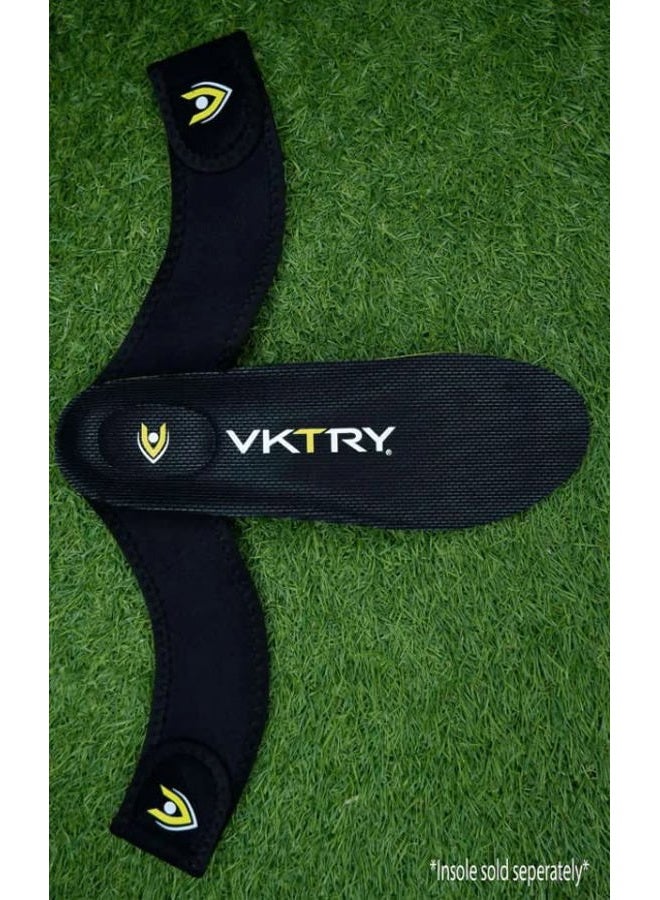 VKTRY VK Boost – Pair of Adjustable Performance Insole Accessories for Improved Energy Return, Improved Athletic Efficiency and Ankle Support and Stability – Booster Strap Insoles, Medium - Image 4