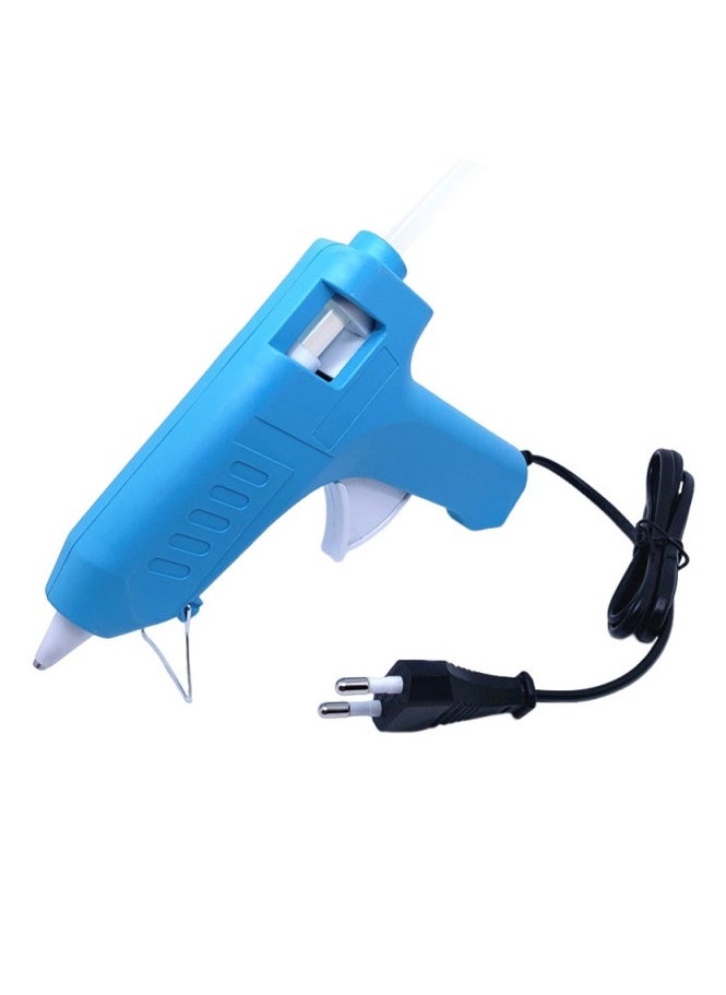 Right 40w Hot Melt Glue Gun with 3mm Nozzle and 1.2m Power Cord - Heavy Duty Aluminum Alloy, Overheat Protection, Compatible with 11mm Glue Sticks, Suitable for Crafts, DIY, Making Toys, Models, Woodwork, Metalwork, Jewelry Making, Cardstock, Repairs, Craft Projects, Etc.  - Image 1