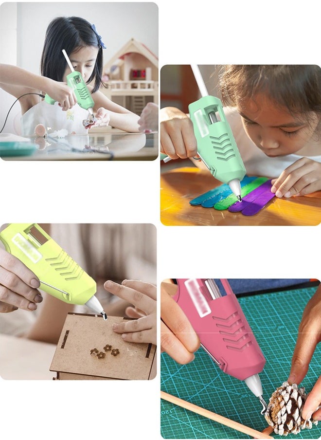 Right 40w Hot Melt Glue Gun with 3mm Nozzle and 1.2m Power Cord - Heavy Duty Aluminum Alloy, Overheat Protection, Compatible with 11mm Glue Sticks, Suitable for Crafts, DIY, Making Toys, Models, Woodwork, Metalwork, Jewelry Making, Cardstock, Repairs, Craft Projects, Etc.  - Image 5
