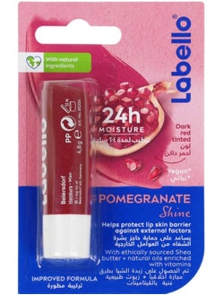 Labello Pomegranate Shine Lip Balm 4.8gm  - Image 1