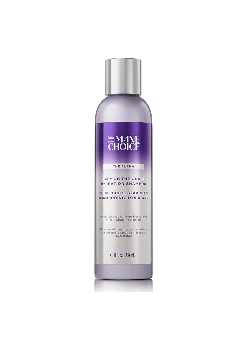 THE MANE CHOICE - The Mane Choice The Alpha Easy On The Curls Detangling Hydration Shampoo Gentle NonStripping Clarifying Shampoo Helps Remove Knots  Tangles Supports Natural Hair Growth  Retention 8 oz - Image 1