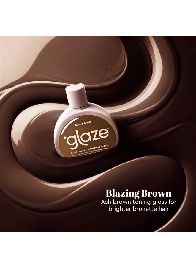 Glaze Super Color Conditioning Gloss Honey Blonde 6.4flo.oz (2-3 Hair Treatments) Award Winning Hair Gloss Treatment & Semi Permanent Hair Dye. No Mix Hair Mask Colorant with Results in 10 Minutes - Image 3