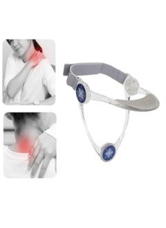 Generic Neck Brace Cervical Collar Hook And Loop Adjustable Neck Support for Adults Transparent  - Image 1