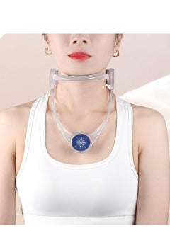 Generic Neck Brace Cervical Collar Hook And Loop Adjustable Neck Support for Adults Transparent  - Image 5