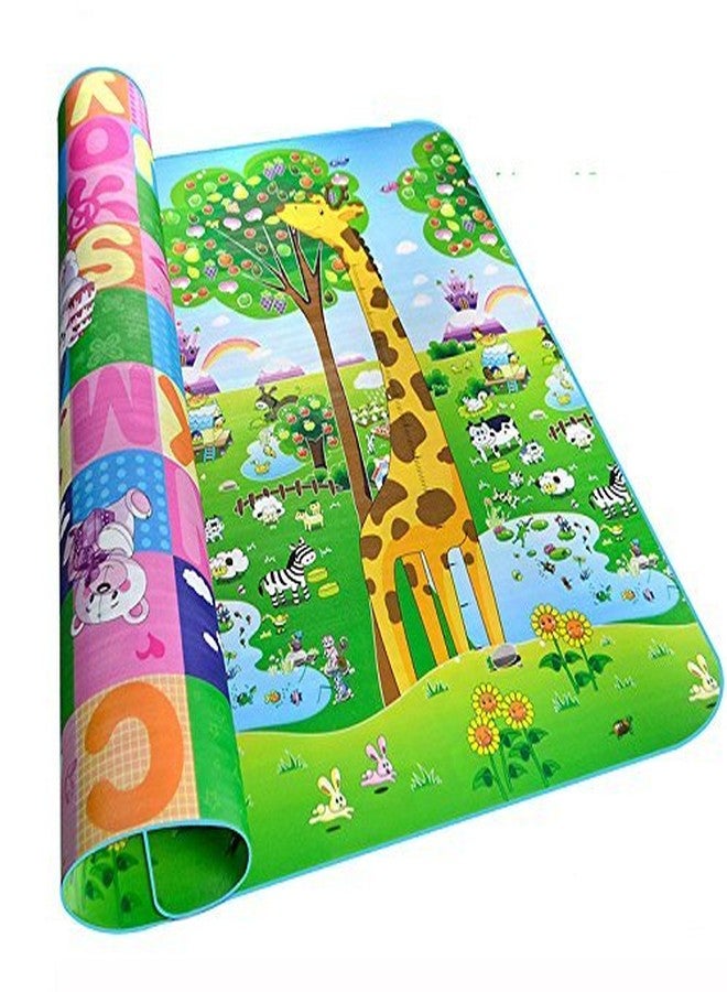 GION Waterproof Double-Sided Child Activity Foam Floor Soft Kid Educational Gym Crawl Ocean Zoo Carpet Baby Play Mat 120x180 cm, - Image 1