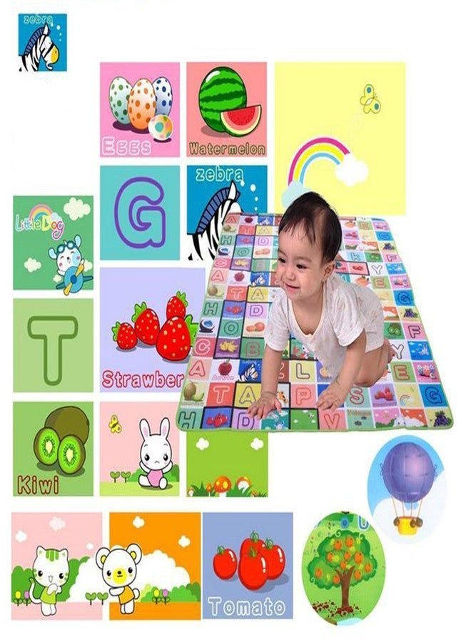 GION Waterproof Double-Sided Child Activity Foam Floor Soft Kid Educational Gym Crawl Ocean Zoo Carpet Baby Play Mat 120x180 cm, - Image 2