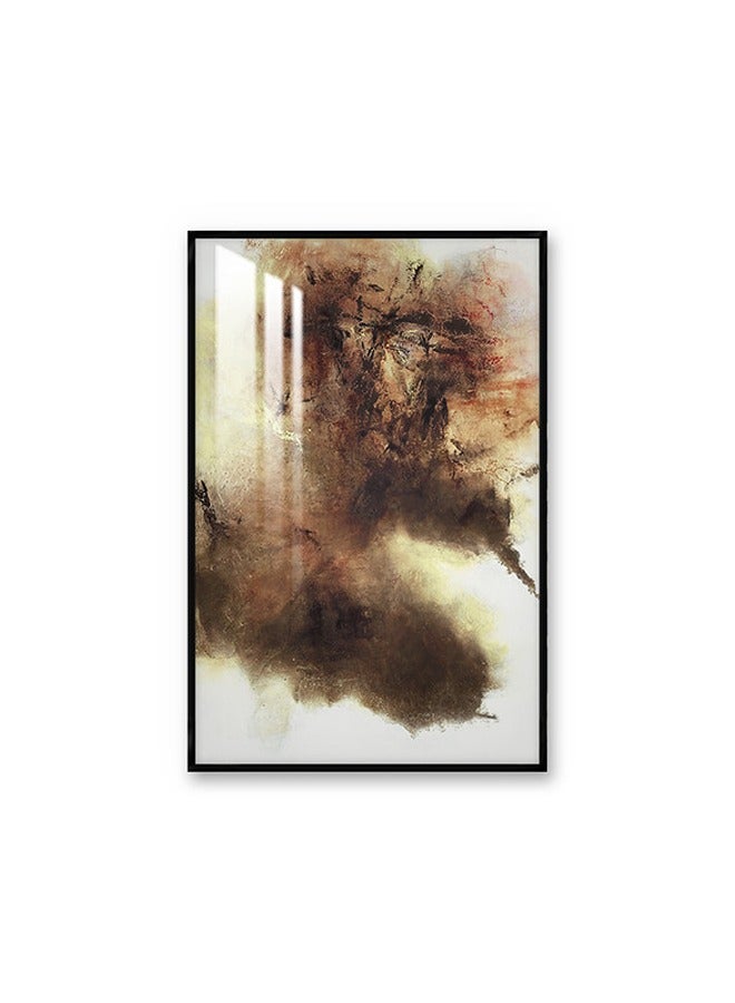 Marktna Decorative Wall Art Painting 120X80Cm With An Abstract Design Silver Frame And A Transparent Acrylic Layer 0.5Kg  - Image 2