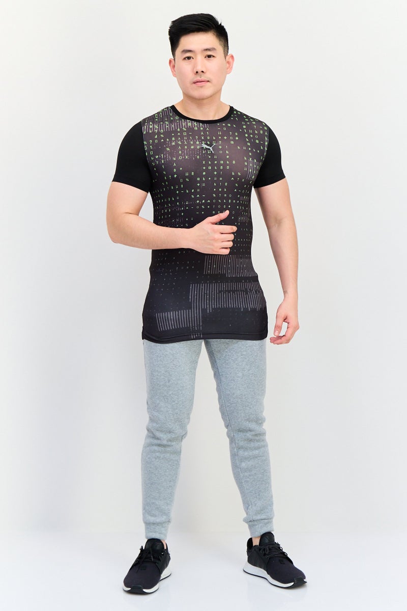 PUMA تي شيرت تدريب رياضي للرجال من بومّا x One8 بشعار العلامة التجارية، متعدد الألوان - Image 4