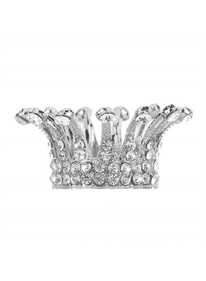 Betued Manicure Storage Box, 3 Types Crown Design Nail Art Brush Holder Set Pen Displayer Stand Tools Brush Holders(2) - Image 1