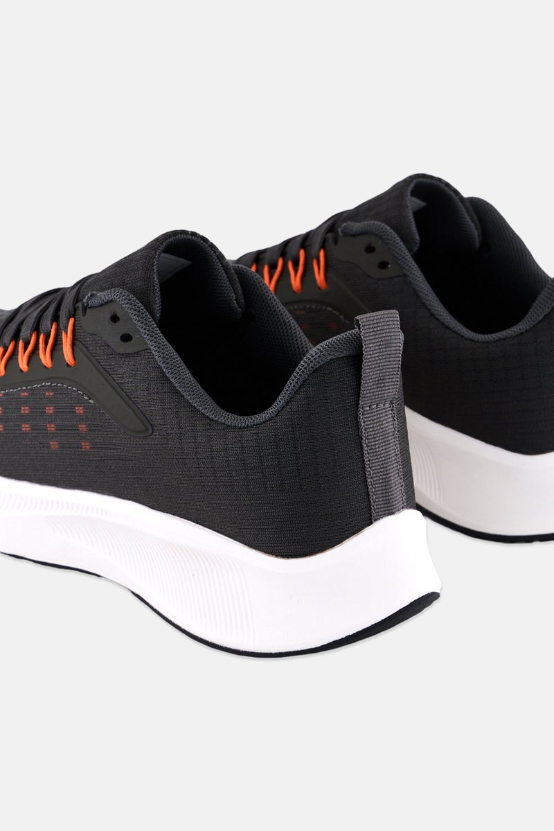 RBX Men Mesh Lightweight Lace Up Running Shoes, Dark Grey  - Image 3