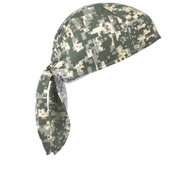 Ergodyne Mens Western High-Performance Terry Cloth Bandana - Tie, Camo - Image 1