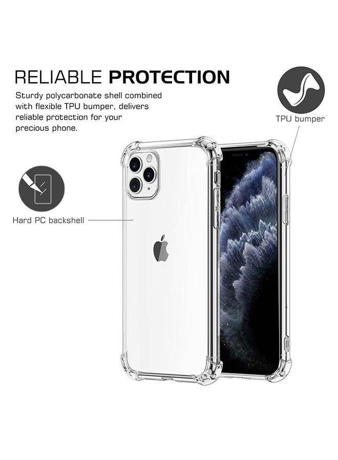 Protective Case Cover For Apple iPhone 11 Pro Max Transparent - Image 2