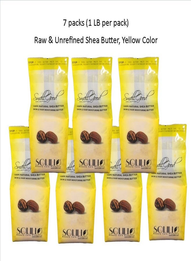 SmellGood Unrefined Raw Shea Butter A Quality From Ghana (7 LB) - Image 2