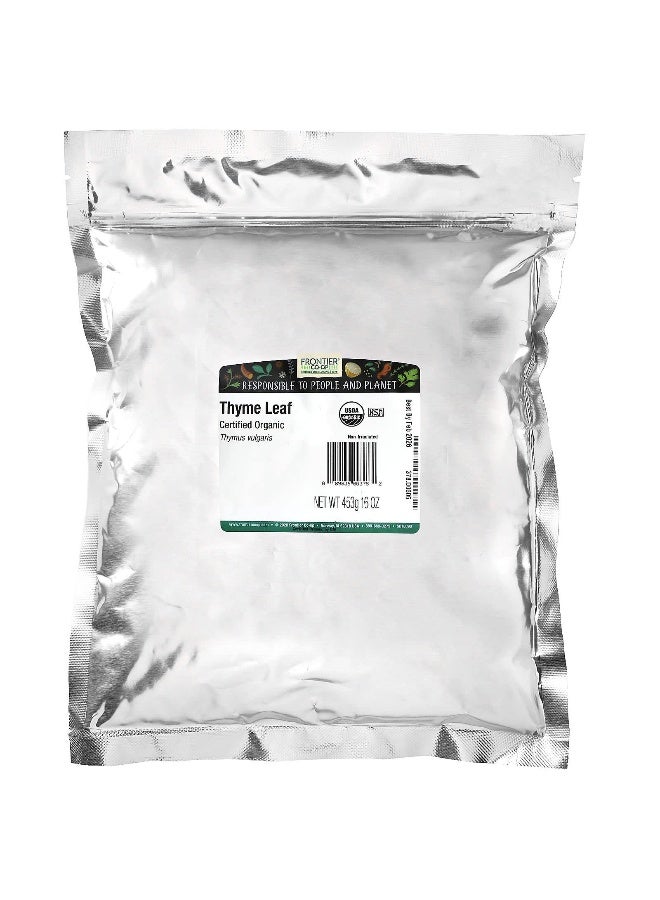 Frontier Co-op, Organic Thyme Leaf, 16 oz (453 g) - Image 2