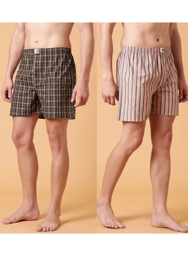 Joven Joven Men Boxer Shorts Pack of 2