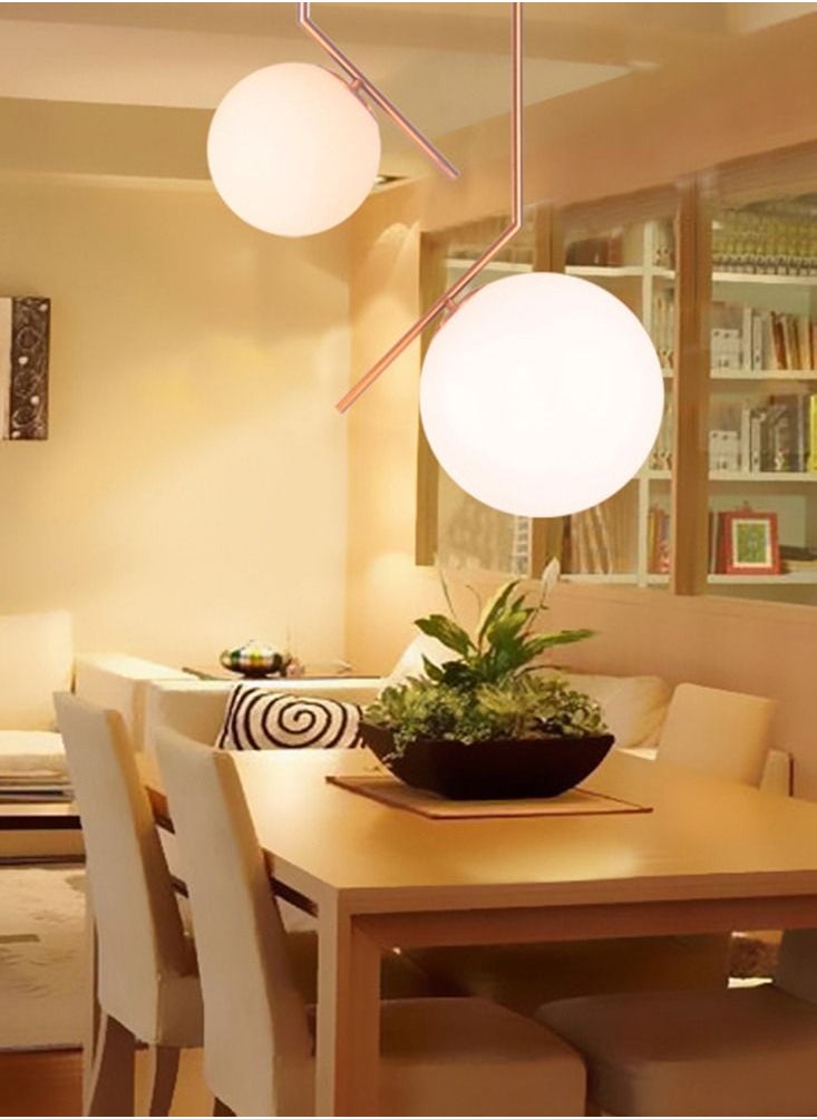 Sharpdo Nordic Modern Creative Spherical Chandelier Bedroom Living Room Decoration Hanging Light Home Decoration  - Image 1