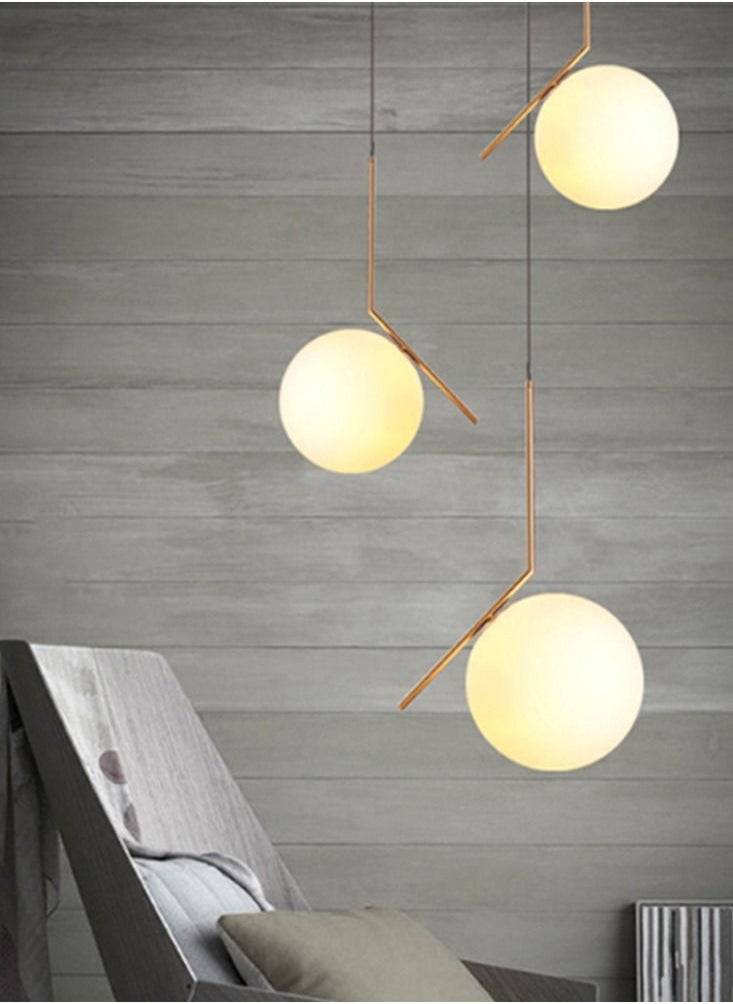 Sharpdo Nordic Modern Creative Spherical Chandelier Bedroom Living Room Decoration Hanging Light Home Decoration  - Image 5
