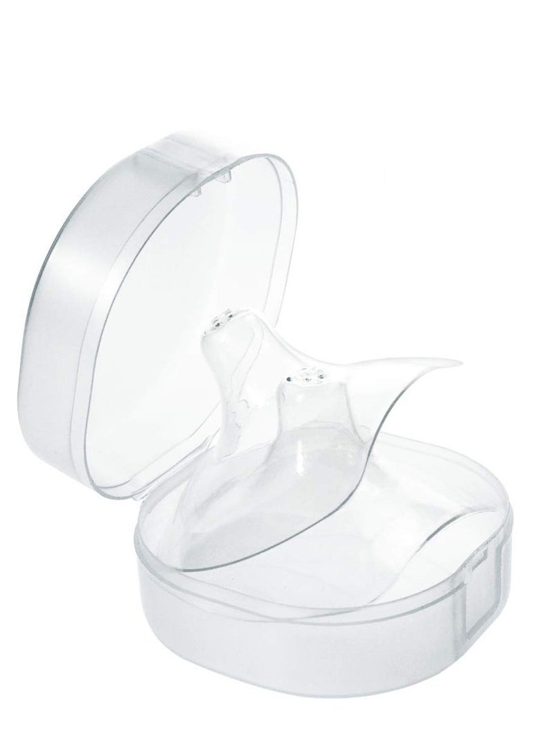 Haakaa Ultra-Thin Silicone Nipple Shields – Size M, Soft Breastfeeding Protection for Sore Nipples, Latch Support for Newborns & Premature Babies - Image 3