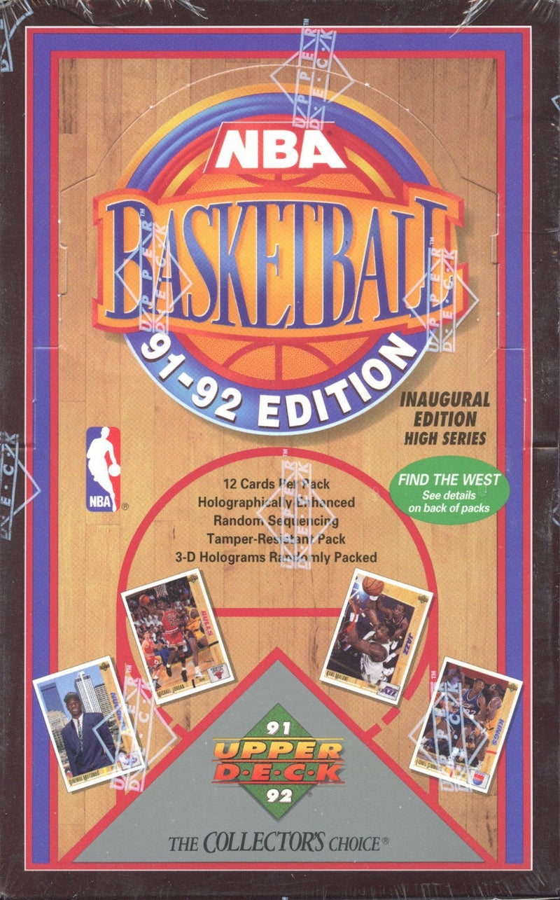 Upper Deck 199192 Upper Deck Basketball Box 36P - Image 2