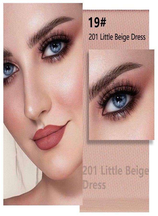 HHLTOH Light Smoked Beige Matte Single Eyeshadow Makeup Palette - Natural Single Matte Eye Shades | Creamy Pressed Powder for Easy Blending | Mini Travel Palette for Women | Everyday Eyeshadow Makeup - Image 2