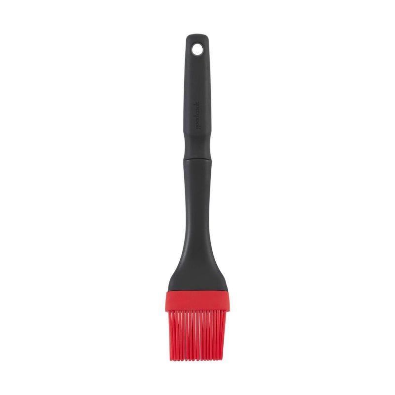 GoodCook Touch Silicone Basting Brush with NonSlip Handle RedBlack