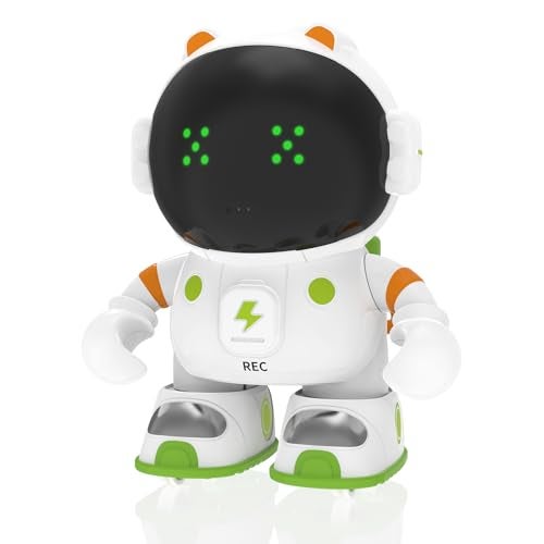 KaeKid Voice Control Robots for Kids Astronaut Interactive Smart Robotic with Touch Sensor Speech Recognition Singing Dancing Repeating and Recording Robot Toy for 38 Year Old Boys Girls - Image 1