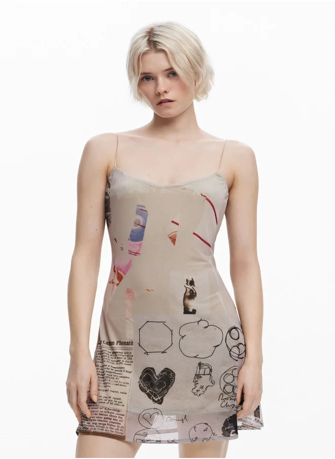 DESIGUAL Dress Designed By Mr. Christian Lacroix