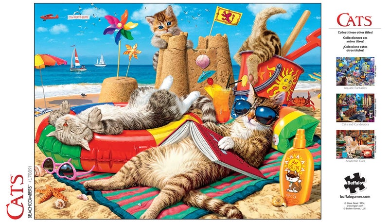 Buffalo Games - Steve Read - Beachcombers - 750 Piece Jigsaw Puzzle For Adults -Challenging Puzzle Perfect for Game Nights - Finished Size is 24.00 x 18.00 - Image 5