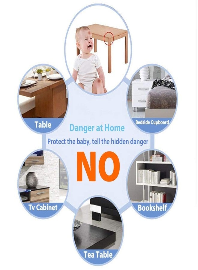 AJKN Clear Corner Protectors, L-Shaped Baby Safety Guards,12-Piece Furniture Edge Cushions, Transparent - Image 5