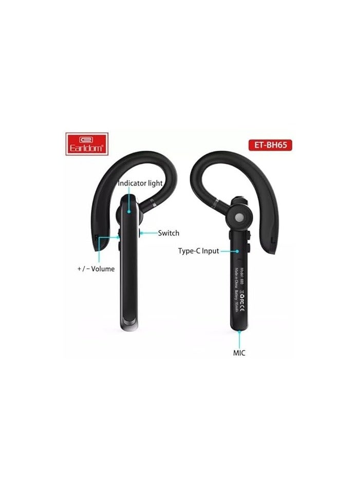 BH65-Wireless headset- doal noise reduction function block of noise on call  - Image 2