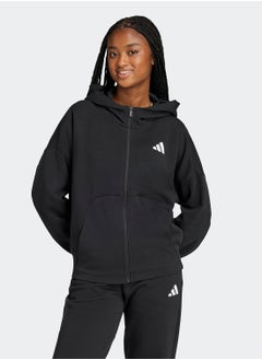 Adidas Future Icons Small Logo Full-Zip Hoodie  - Image 1