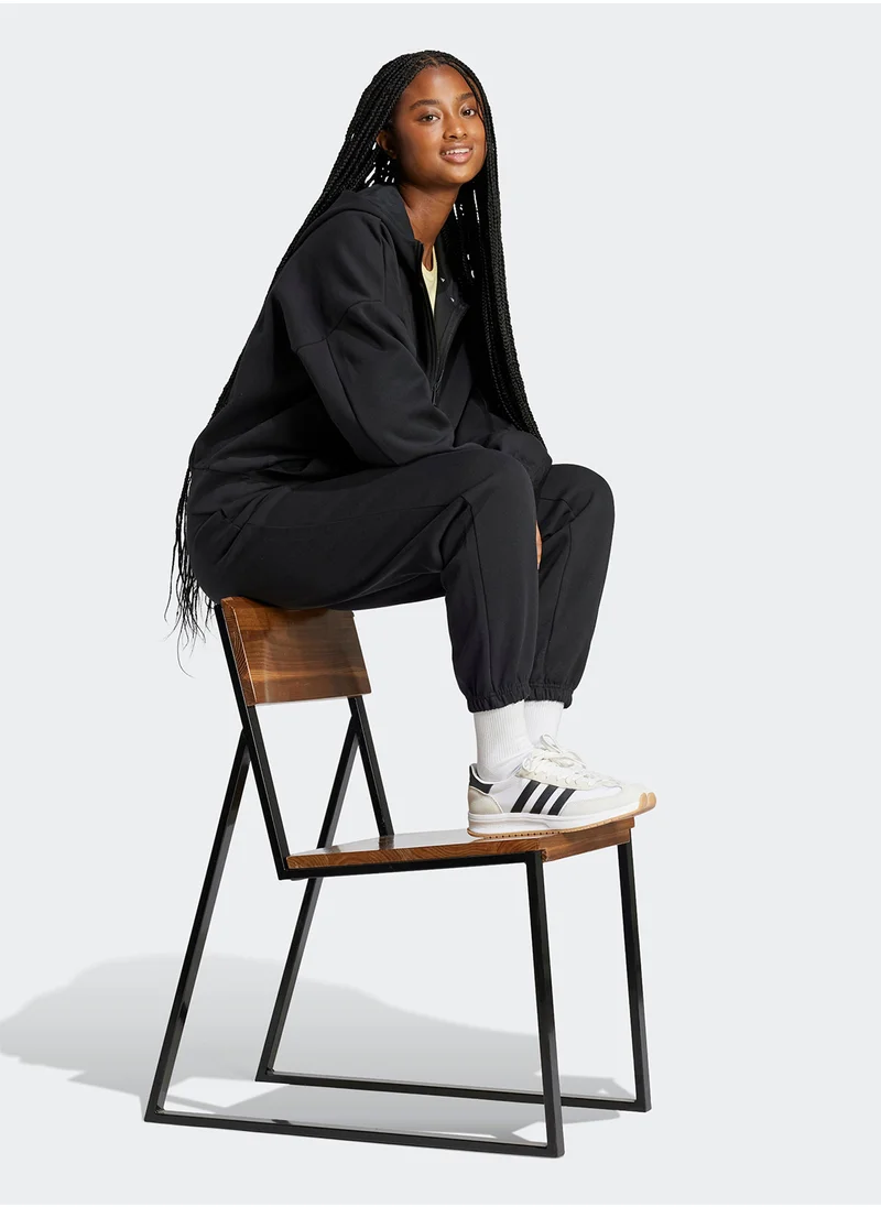 Adidas Future Icons Small Logo Full-Zip Hoodie