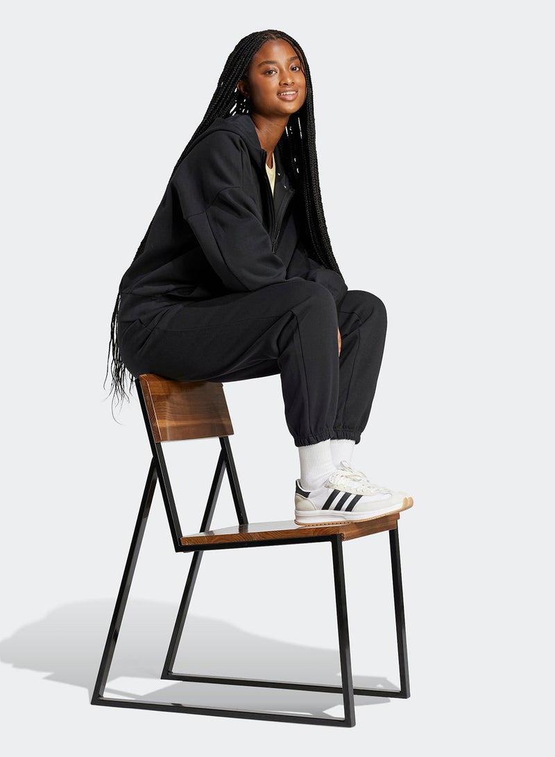 Adidas Future Icons Small Logo Full-Zip Hoodie - Image 5