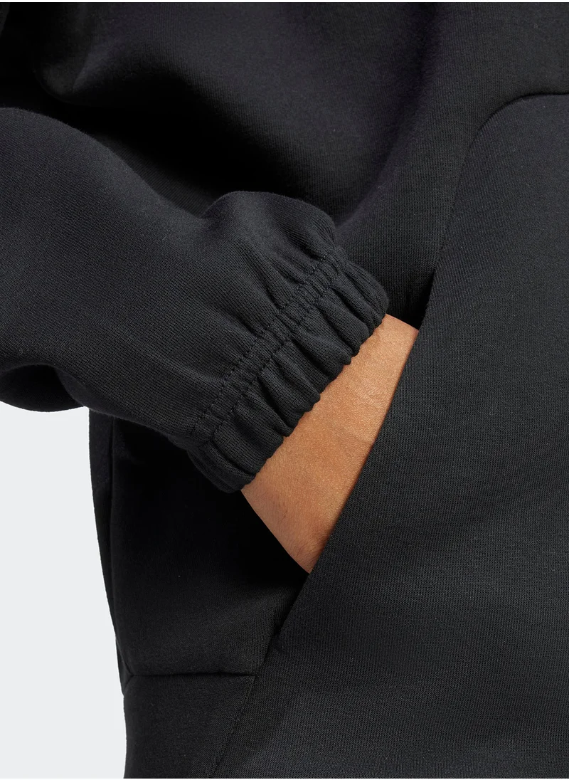 Adidas Future Icons Small Logo Full-Zip Hoodie