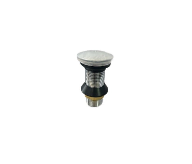 Oceanic 1 1/4" Pop-Up Waste – Brass Bathroom Wash Basin Drain, Chrome Finish