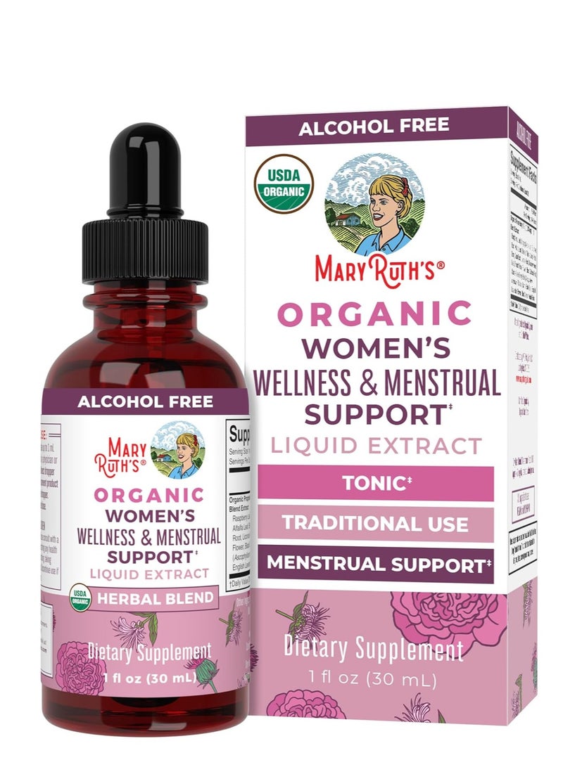 MaryRuth's Organic Women's Wellness & Menstrual Support 1fl oz 30ml - Image 1