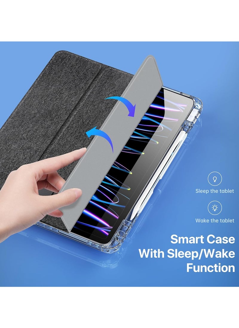 General iPad Pro 13 inch (2024, 7th Generation) Unid Series Case with Pencil Holder and Auto Sleep Wake for iPad Pro 13 Inch  - Image 3